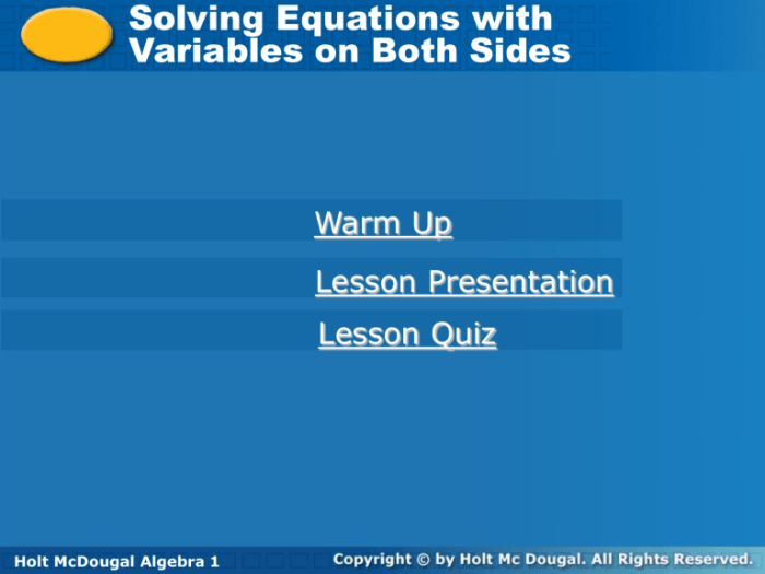 Holt mcdougal algebra 1 answer key