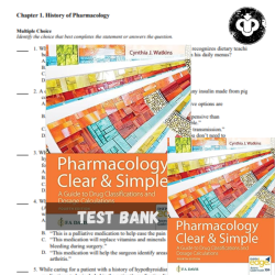 Pharmacology clear and simple 4th edition