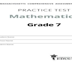 Mcas practice test math grade 10