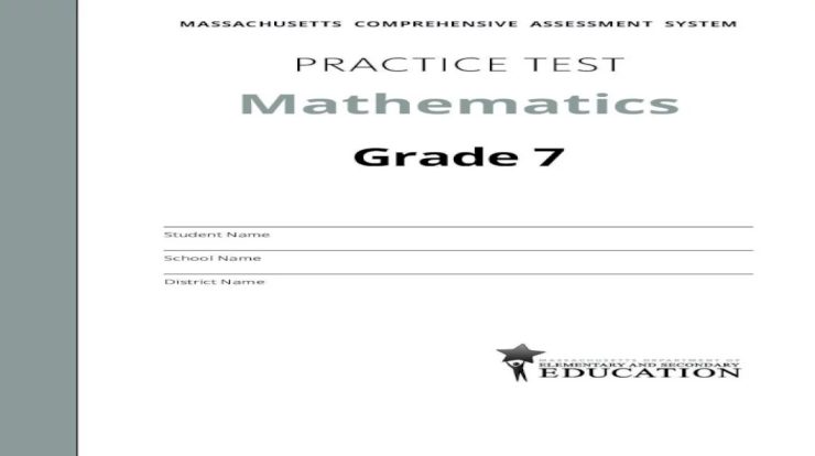 Mcas practice test math grade 10