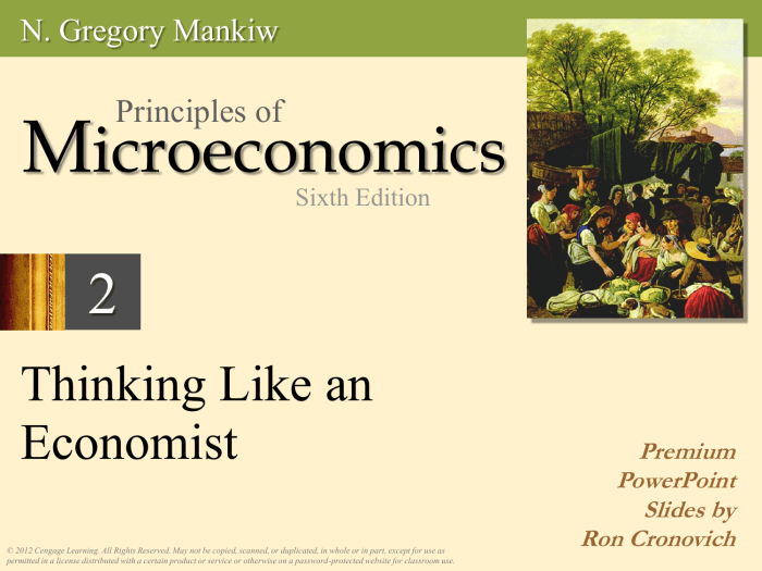 Principles of microeconomics by gregory mankiw